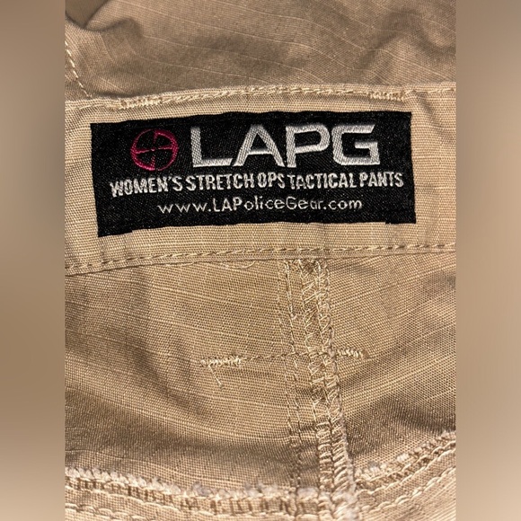 LAPG Stretch Tactical Ops Cargo Pants Police Gear Multifunctional Women 20 Reg - Picture 3 of 11